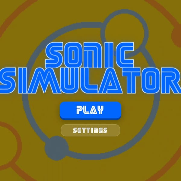 Sonic Simulator [PUBLIC testing]