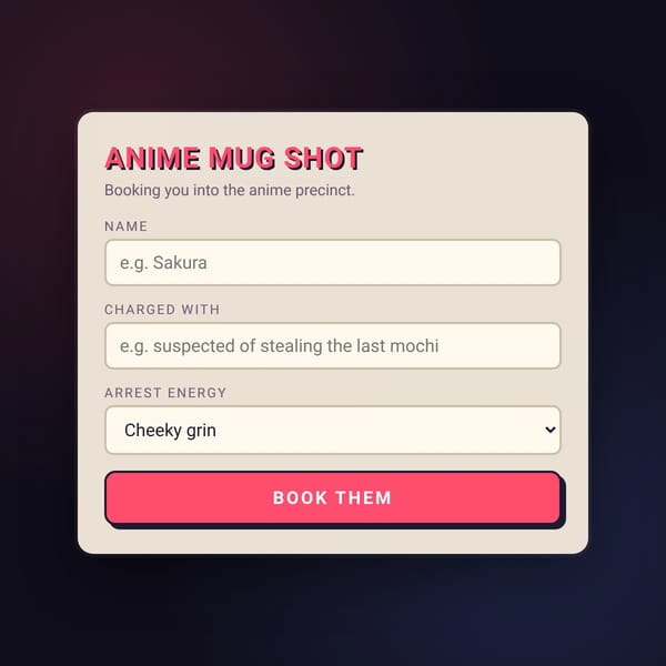 Anime Mug