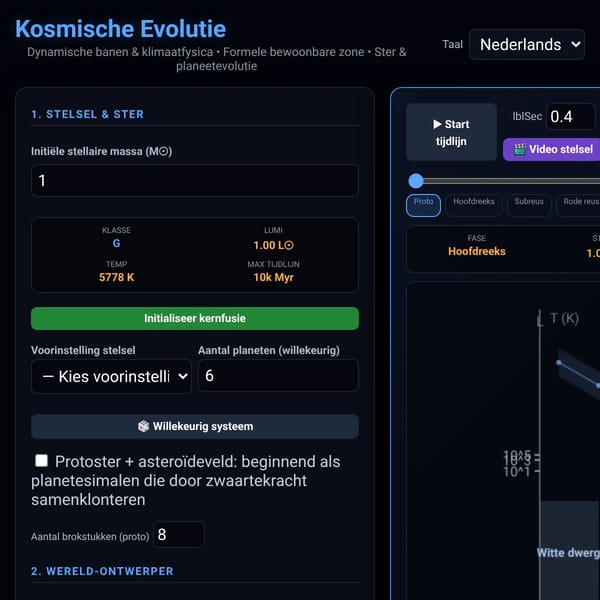 Kosmische Evolutie