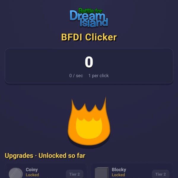 BFDI Clicker