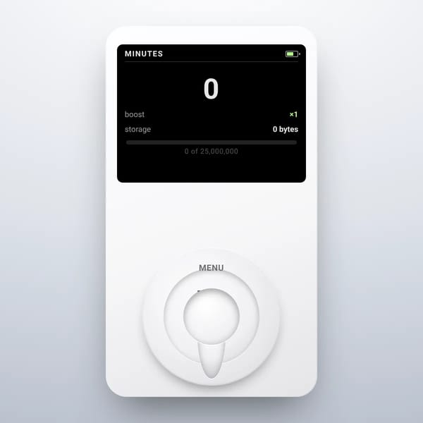 iPod Minutes