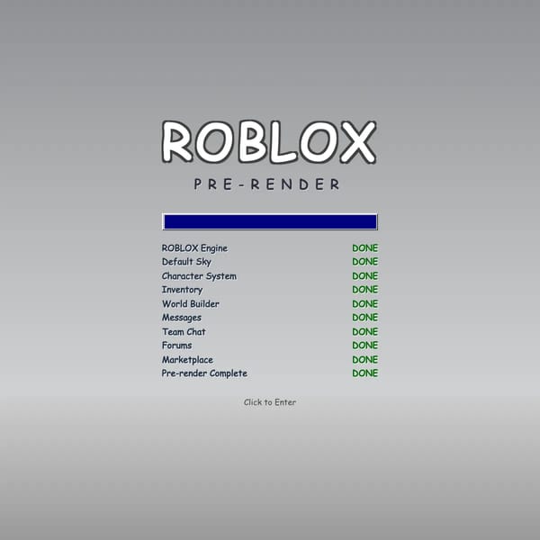 ROBLOX pre redner