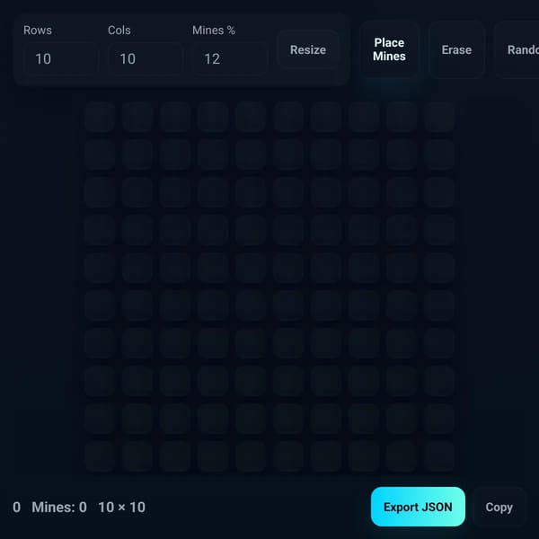 Minesweeper Maker