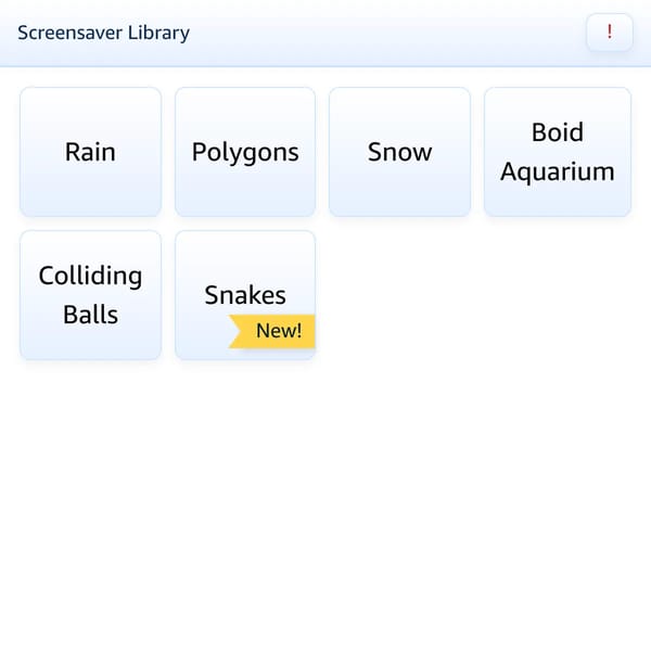 Screensaver Library