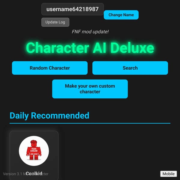 Character AI Deluxe
