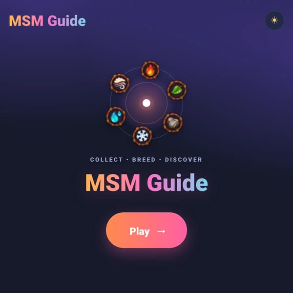 MSM Guide
