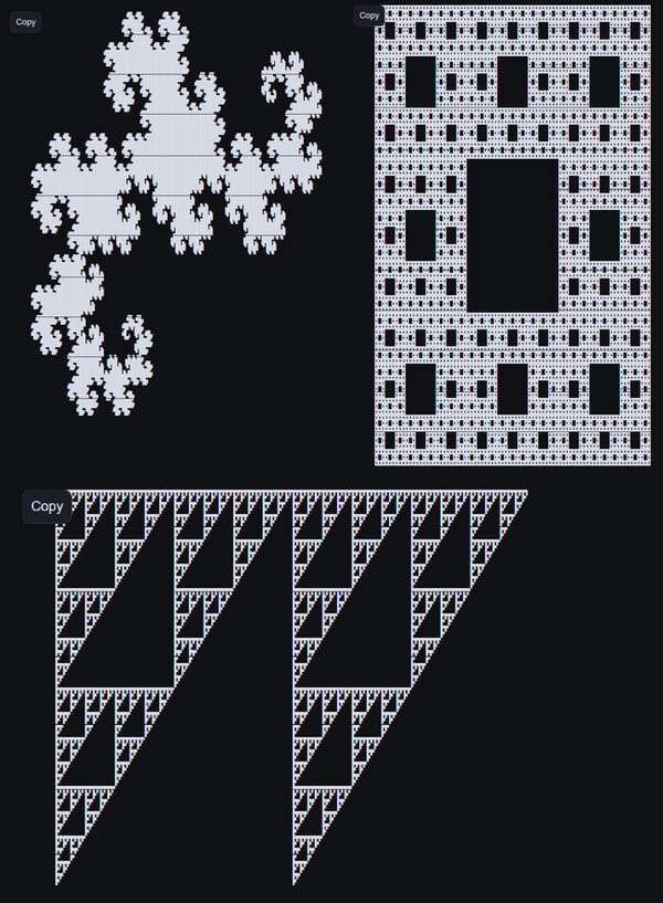 ASCII Fractals