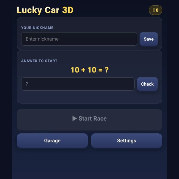 Lucky Car 3D