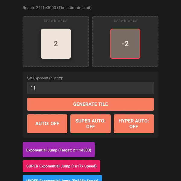 2048 Generator v3.1