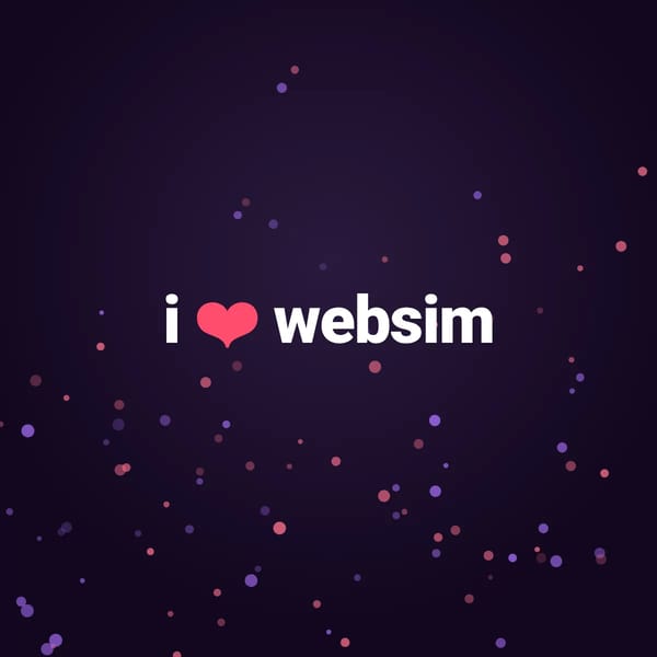 i ❤ websim