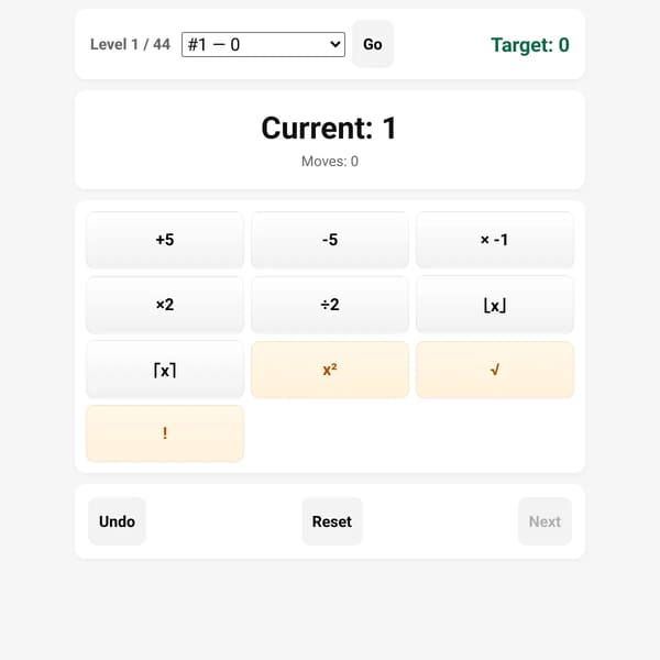 Number Builder