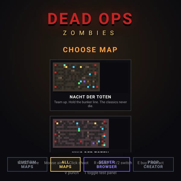 Dead Ops Zombies (V1 OUT)