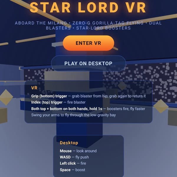 Star Lord VR