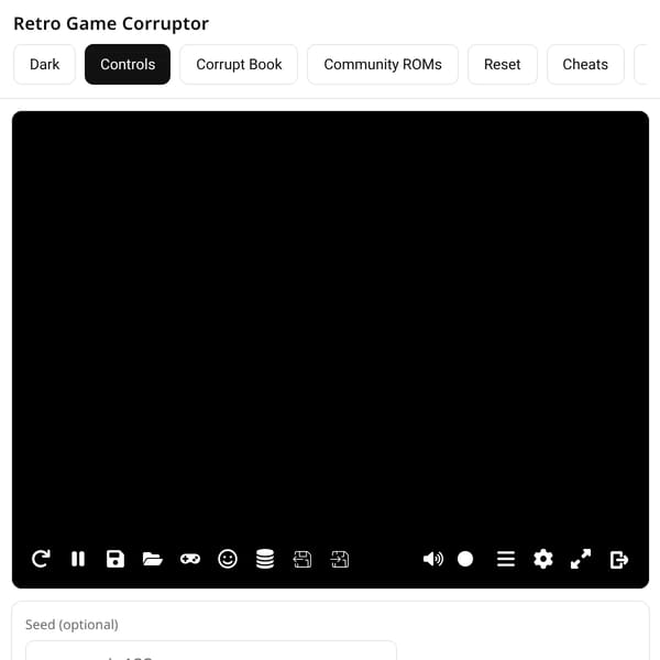 Retro Game Corruptor Mobile Edition!