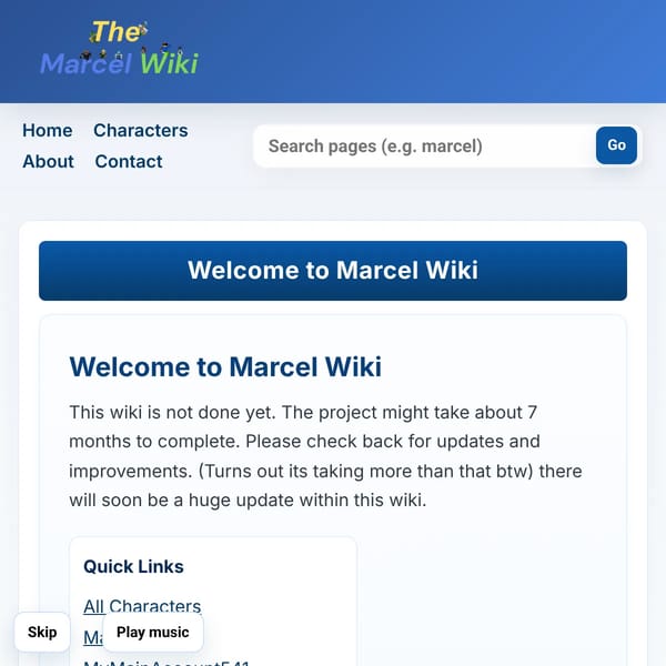 Marcel Wiki