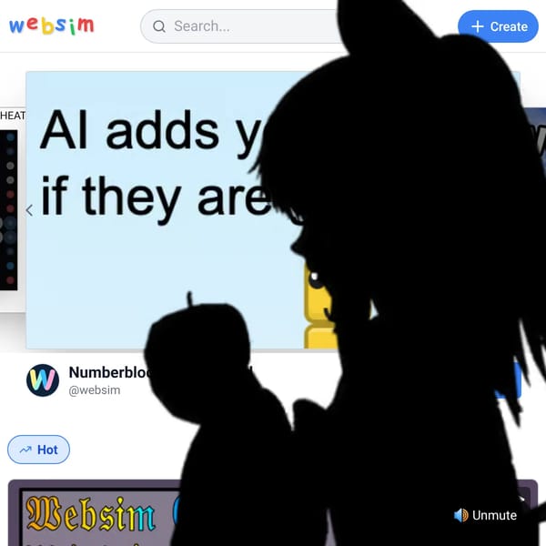 websim but bad apple