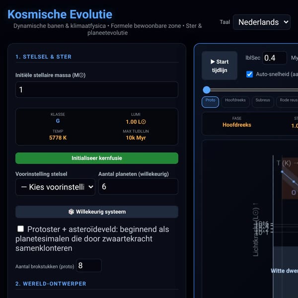 Kosmische Evolutie