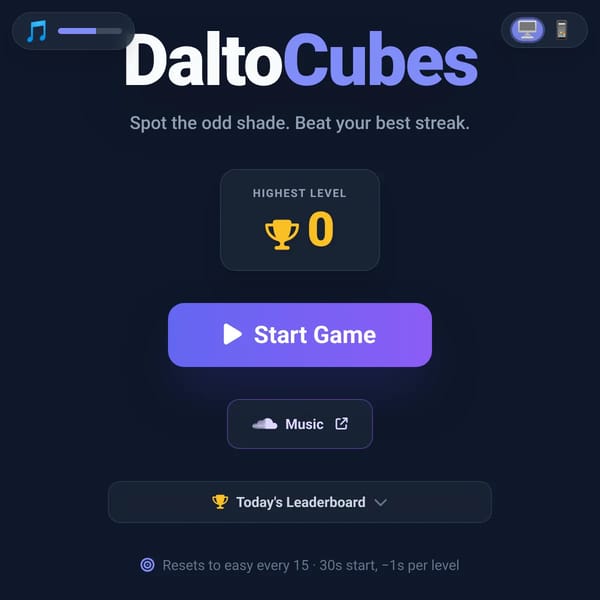 DALTOCUBES - FIND WRONG COLOR!