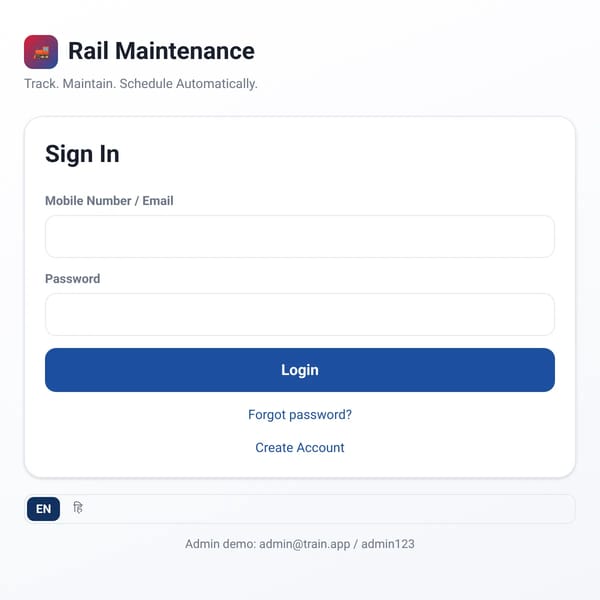 Rail Maintenance