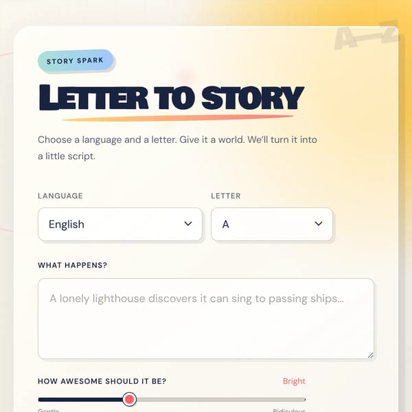 Letter Story