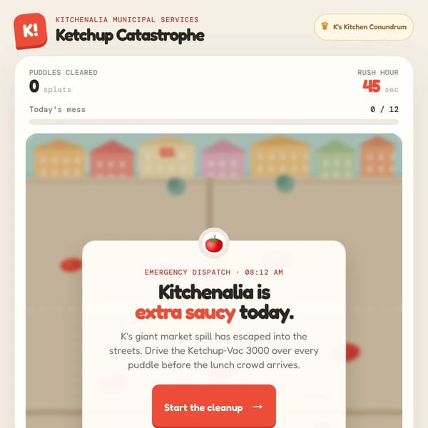 Ketchup Catastrophe