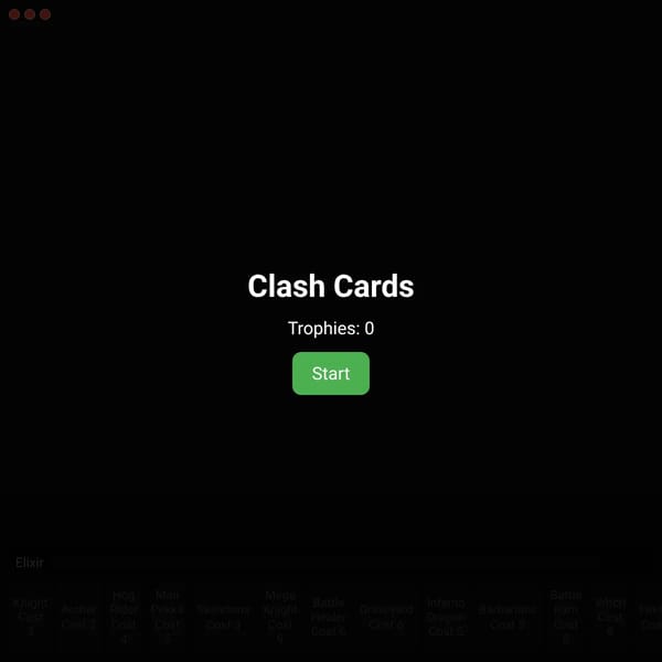 Clash Cards