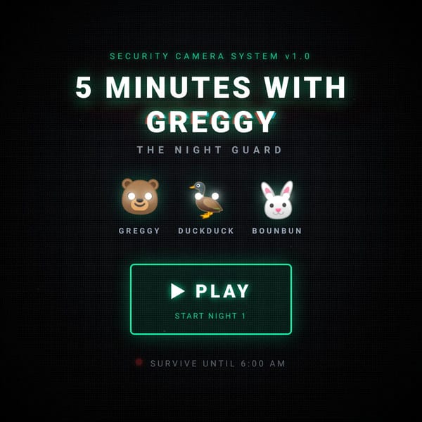 5 MINUTES WITH GREGGY