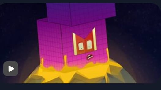 Numberblocks perfect numbers