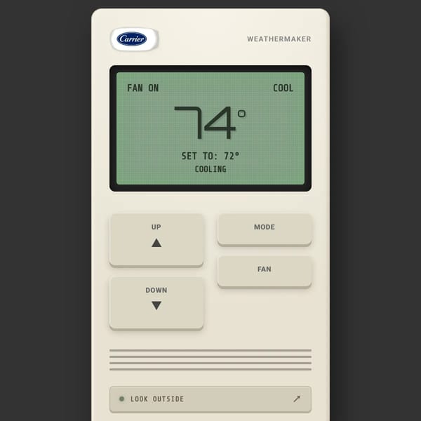 Carrier Thermostat