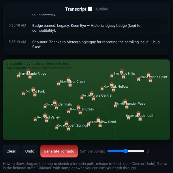 Tornado Path Maker