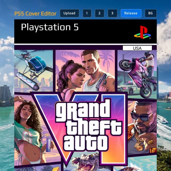 GTA 6 Offical Cover Info + Early Mockup