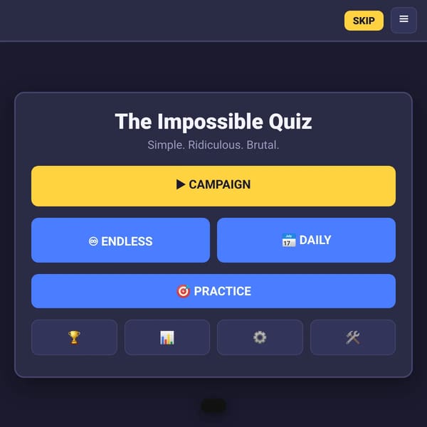 The Impossible Quiz
