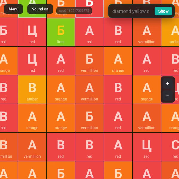 Infinite Grid RNG