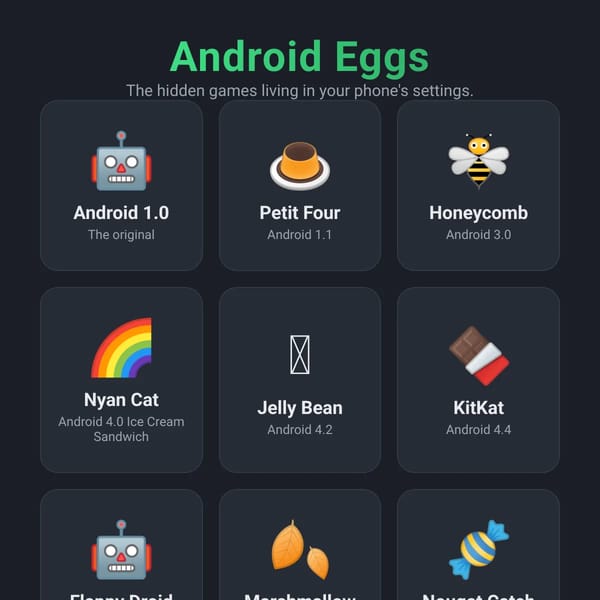 Android Easter Eggs