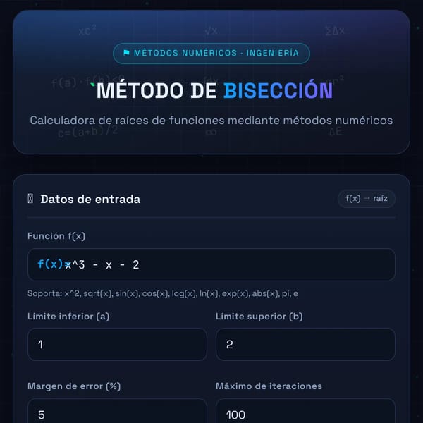 Bisección