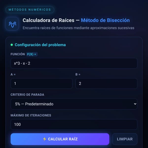 Bisección
