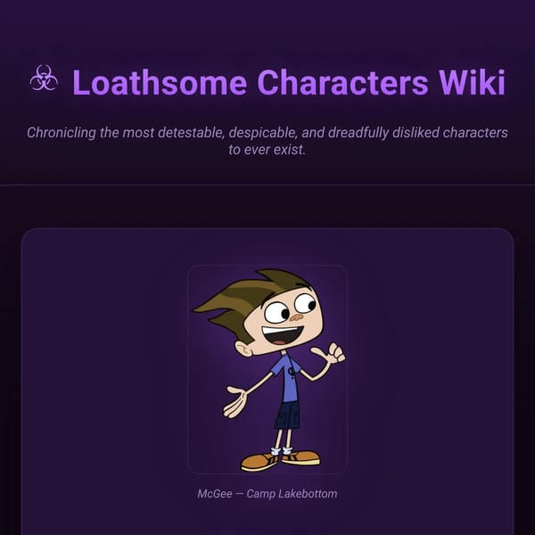 Loathsome Characters Wiki
