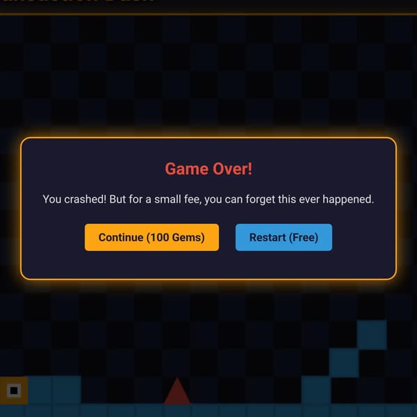 Microtransaction Dash