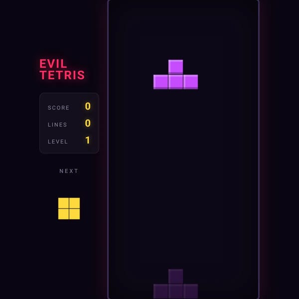 Evil Tetris