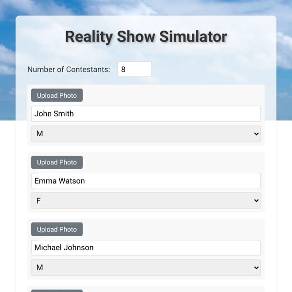 Reality Sim