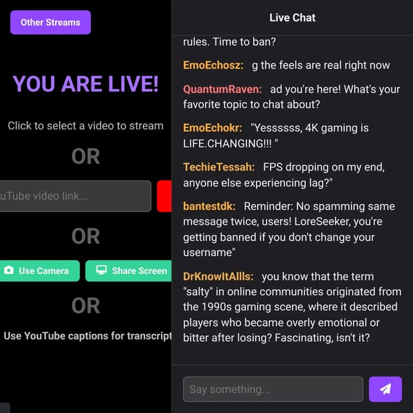 Live Chat