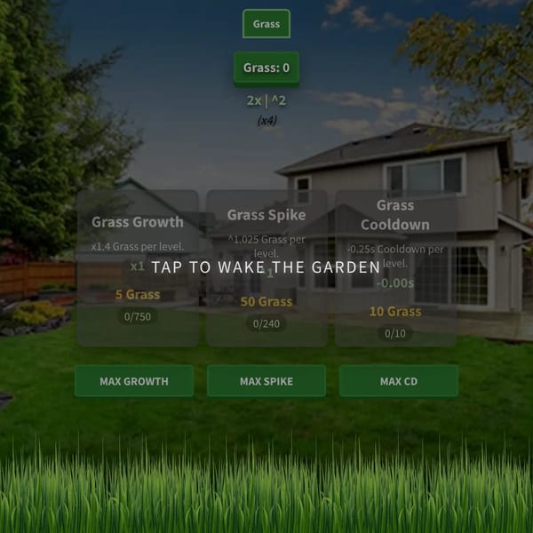 Grass Touching Incremental