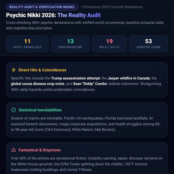 Psychic Nikki 2026: The Reality Audit