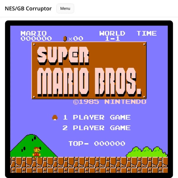 Super Mario 404 error