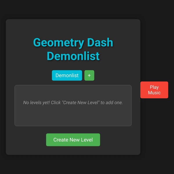 Geometry Dash Demonlist
