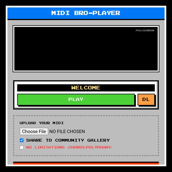 Mario’s Super Midi Player