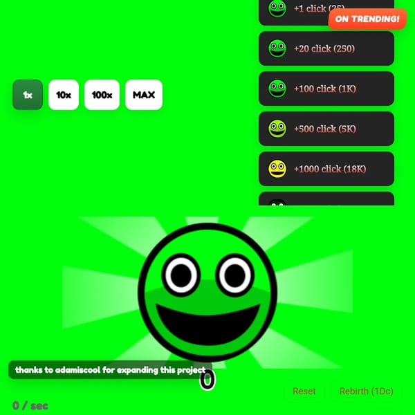 Project screenshot