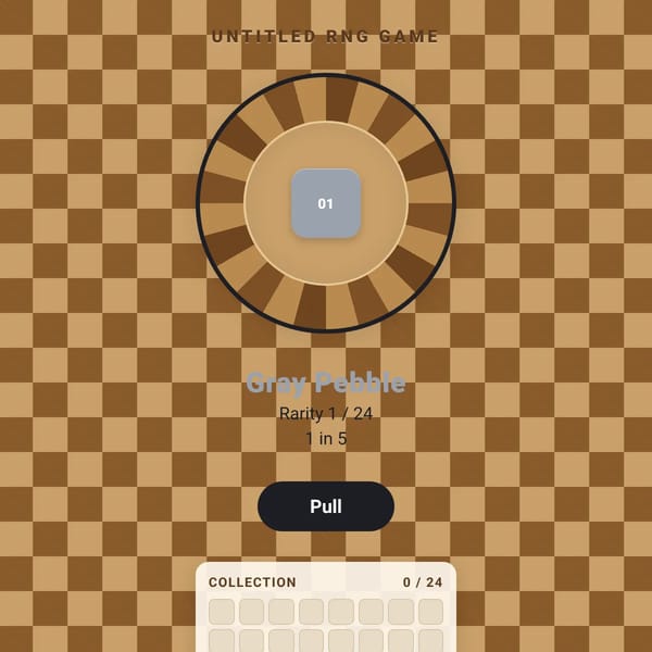 untitled rng game