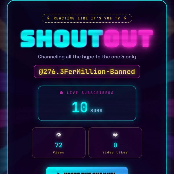FerMillion Shoutout