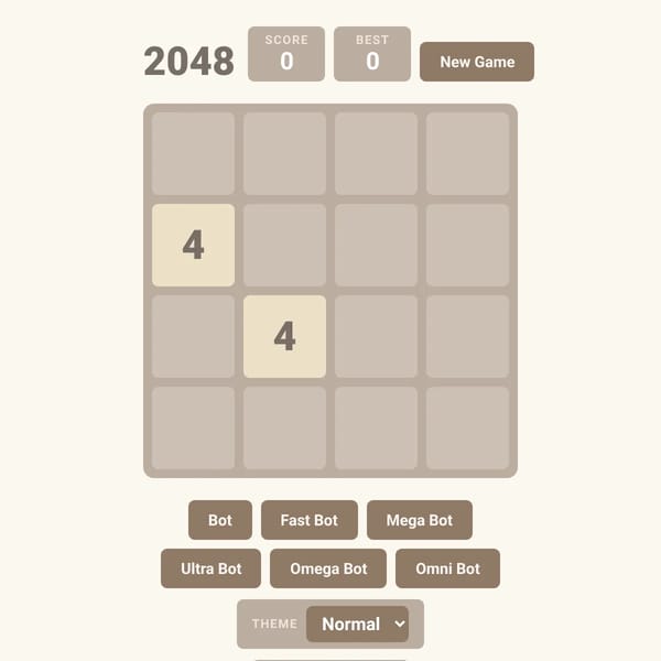 2048 but you can't lose (Alpha)